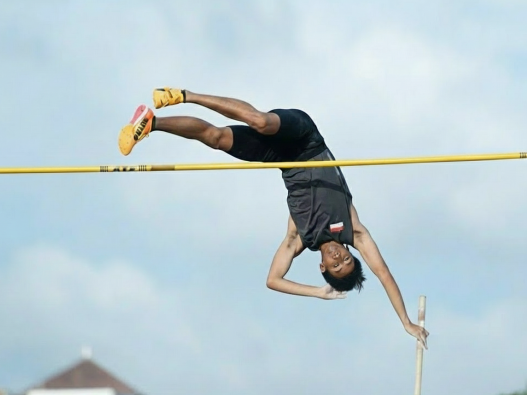 Pole Vault Gold Medal